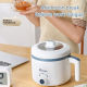 600W Electric Mini Rice Cooker 1.7L Portable Non Stick Mechanical Steamer