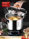 6 8 Litre Home Dual Handle Stainless Steel Pressure Cooker Kitchen Cookware