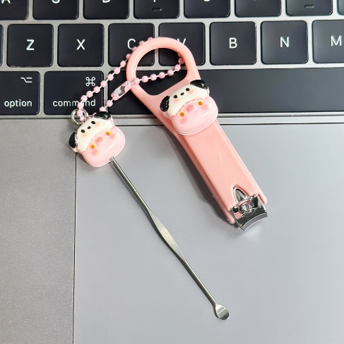 Cute nail clipper-small pig head set-1 piece - Option1