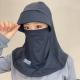 Full-face Sun Protection Mask UV-blocking Breathable One-piece Face Shield For Cycling