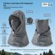 Full-face Sun Protection Mask UV-blocking Breathable One-piece Face Shield For Cycling