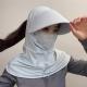 Full-face Sun Protection Mask UV-blocking Breathable One-piece Face Shield For Cycling