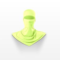 Sun-protective Dust-proof Breathable Quick-drying Mesh Face Maskhood For Outdoor Cycling