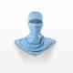 Sun-protective Dust-proof Breathable Quick-drying Mesh Face Maskhood For Outdoor Cycling