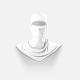 Sun-protective Dust-proof Breathable Quick-drying Mesh Face Maskhood For Outdoor Cycling