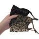 Womens Summer Lightweight Lace Leopard-Print Polyester Mask