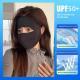 Womens Full-Face Sun-Protective Mask Cooling Ice-Silk Driving Face Cover