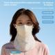 Womens Sun-Protective Face Mask Sequin Lace Ice Silk Mask UV Protection Sunshade