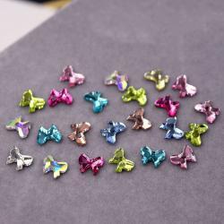 Colorful Rhinestone Bow For DIY Nail Art Decoration