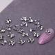 Colorful Rhinestone Bow For DIY Nail Art Decoration