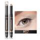 16-Color Dual-Head Waterproof Long-Lasting Eyeshadow Pencil