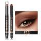 16-Color Dual-Head Waterproof Long-Lasting Eyeshadow Pencil