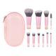 20-Piece Champagne-Colored Makeup Brush Set