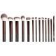 13-Piece Long-Handle Makeup Brush Set