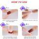 24 PCS Minimalist Nail Art With Short Circles Press On Nails Short Almond Fake Nails Oval French Tip False Nails