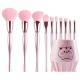 Large Soft Anti-Static Small-Waist 10-Piece Makeup Tool Set