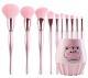 Large Soft Anti-Static Small-Waist 10-Piece Makeup Tool Set