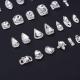 K9 Ultra-Shiny Flat-Back Rhinestones In White For Nail Art Decorations