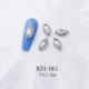 K9 Ultra-Shiny Flat-Back Rhinestones In White For Nail Art Decorations