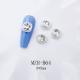 K9 Ultra-Shiny Flat-Back Rhinestones In White For Nail Art Decorations