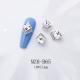 K9 Ultra-Shiny Flat-Back Rhinestones In White For Nail Art Decorations