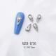 K9 Ultra-Shiny Flat-Back Rhinestones In White For Nail Art Decorations