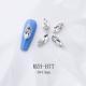 K9 Ultra-Shiny Flat-Back Rhinestones In White For Nail Art Decorations