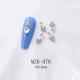 K9 Ultra-Shiny Flat-Back Rhinestones In White For Nail Art Decorations
