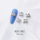 K9 Ultra-Shiny Flat-Back Rhinestones In White For Nail Art Decorations