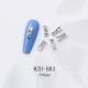 K9 Ultra-Shiny Flat-Back Rhinestones In White For Nail Art Decorations