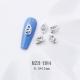 K9 Ultra-Shiny Flat-Back Rhinestones In White For Nail Art Decorations