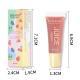 Fruit Flavor Glossy Lip Oil Natural Long Lasting Hydrating Plump Lip Gloss Moisturizing Shiny Watery Lip Tint