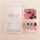 24 PCS Diamond Snake Nail Art, Long Length Long Water Pipe Fake Nails,Square Head Nail Tips False Nail