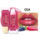 Fruit Flavor Glossy Lip Oil Natural Long Lasting Hydrating Plump Lip Gloss Moisturizing Shiny Watery Lip Tint