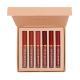 CALLCALL LING Transfer-Proof Velvet Matte Liquid Lipstick Set - 6-Piece Set , Long-Lasting Non-Smudge
