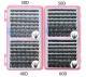 Lash Clusters, 640 Pcs Eyelashes Cluster Extensions 9-16mm Fluffy Individual Lashes 30D-60D D Curl False Eyelashes