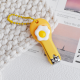 Wide-handle nail clipper-Sunshine Poached Egg-Chain with Beaded-ABS+ Titanium Steel-1 piece - Option1
