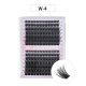 DIY Lash Extension Kit 168pcs Individual Lashes Clusters D Curl Lash Clusters,0.07D-9-16MM Kit