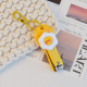 Wide-handle nail clipper-Sunshine Poached Egg-Chain with Beaded-ABS+ Titanium Steel-1 piece - Option1