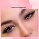 Thick, Sectioned, High-Capacity Grafted False Eyelashes