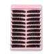 Thick, Sectioned, High-Capacity Grafted False Eyelashes
