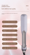 Ceramic Hair Straightener With Smart LCD Display,30s Fast Heat Up, 450F Adjustable Temperature, Ionic Frizz Control
