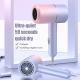Professional, Electric, Foldable Hair Dryer For Household Use With Negative Ion Function