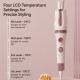 3-in-1 Hair Curler, Curling & Straightening 2-in-1, Long-Lasting Styling Tool