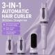 3-in-1 Hair Curler, Curling & Straightening 2-in-1, Long-Lasting Styling Tool