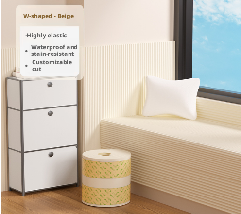 Upgraded anti-collision strip-W beige * width 20cm*2 meters-1 roll - Option1