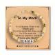 Designer Mothers Day Card Necklace