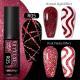 Nail Gel With A Glittery Brushed Finish And Reflective Sequins