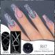 Nail Gel With A Glittery Brushed Finish And Reflective Sequins