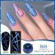 Nail Gel With A Glittery Brushed Finish And Reflective Sequins